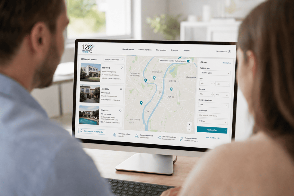 Vente immobilière interactive | 120 Minutes pour Vendre