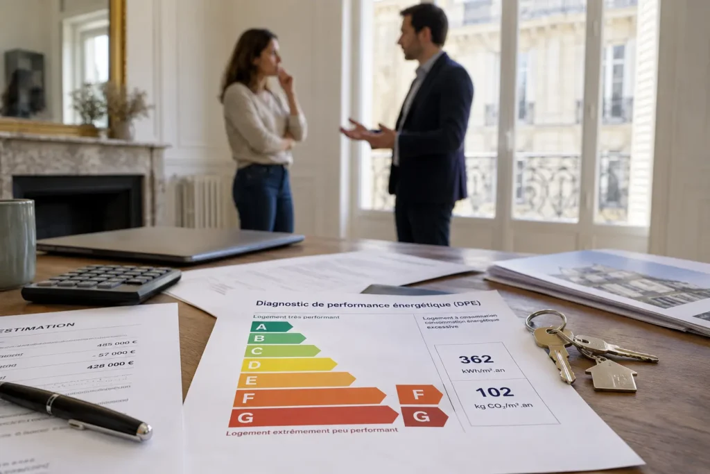 Impact DPE prix immobilier | 120 Minutes pour Vendre